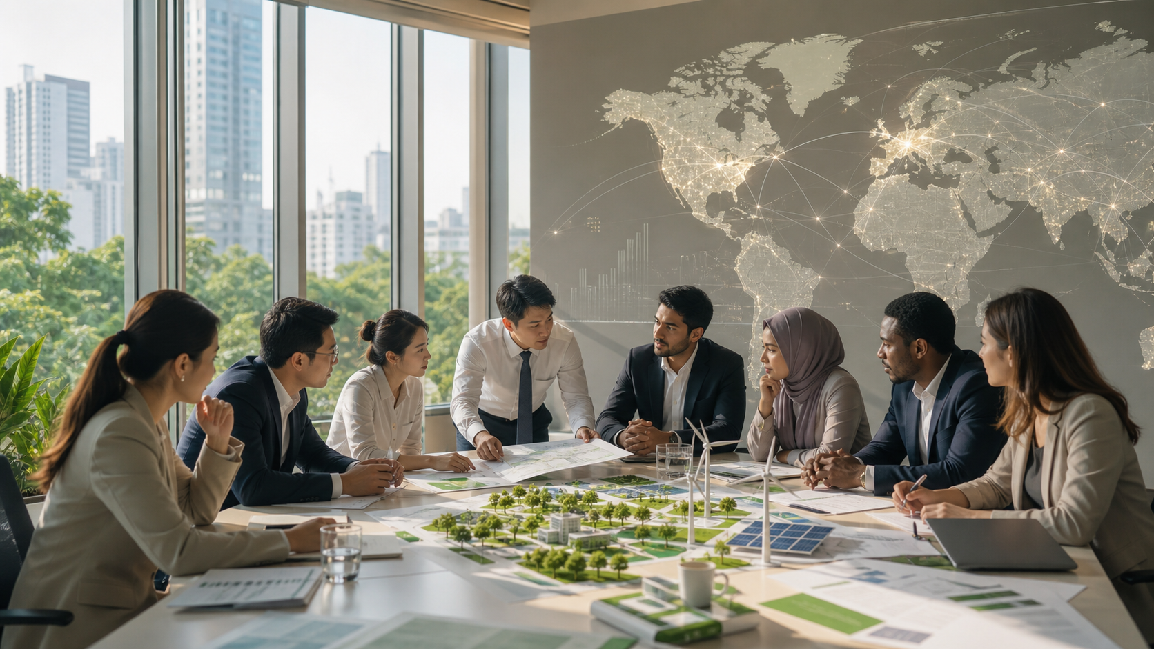 Africa ESG economy research and partnership mapping